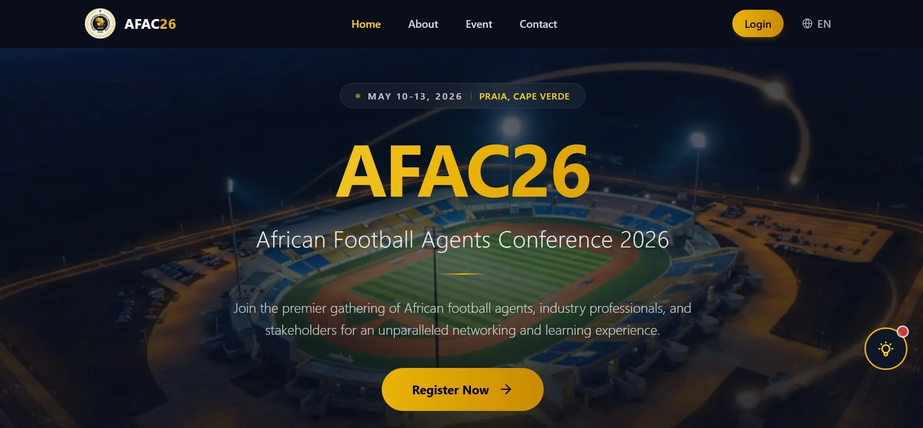 Aperçu du projet AFAC26 Conference