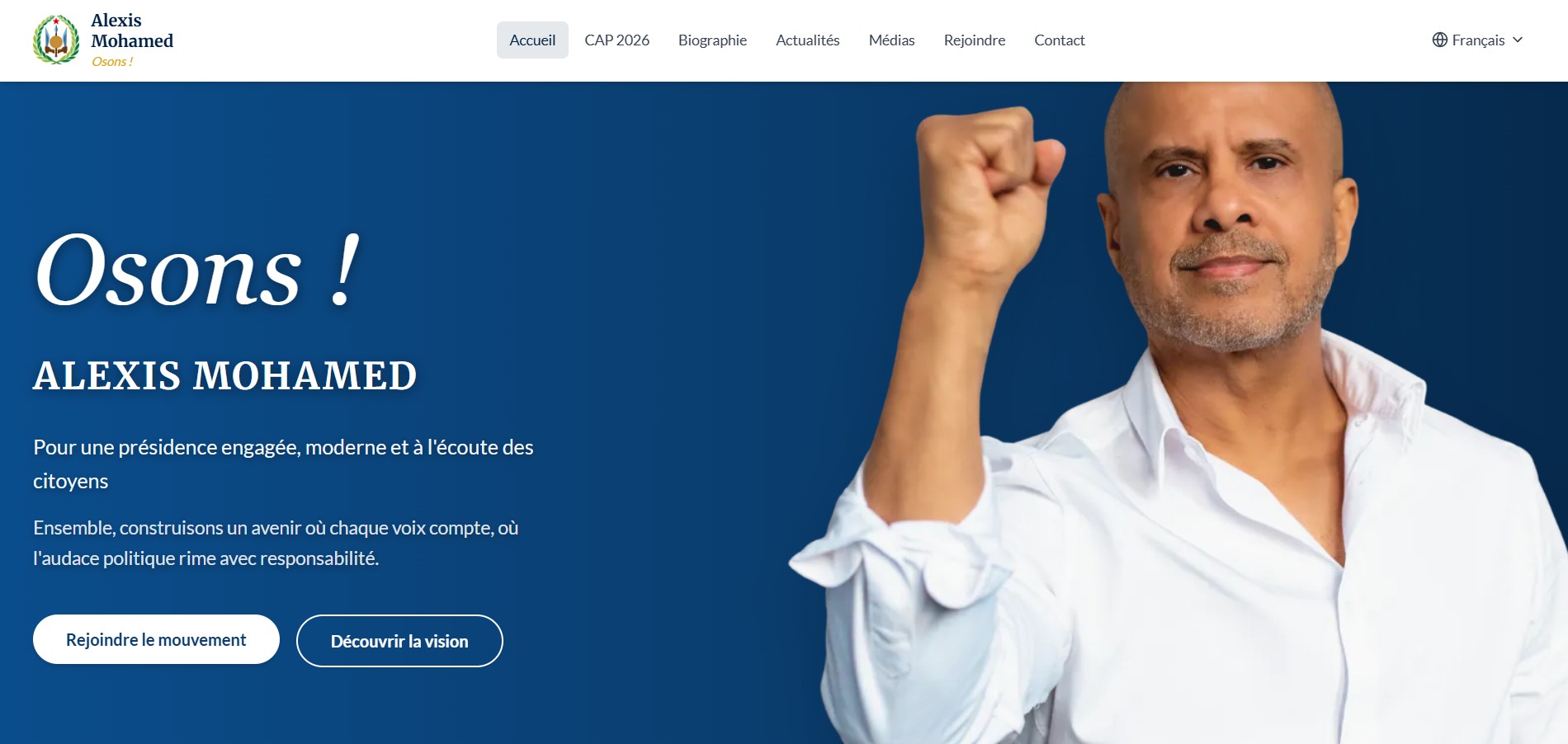 Campagne présidentielle 2026 – Alexis Mohamed (Djibouti)